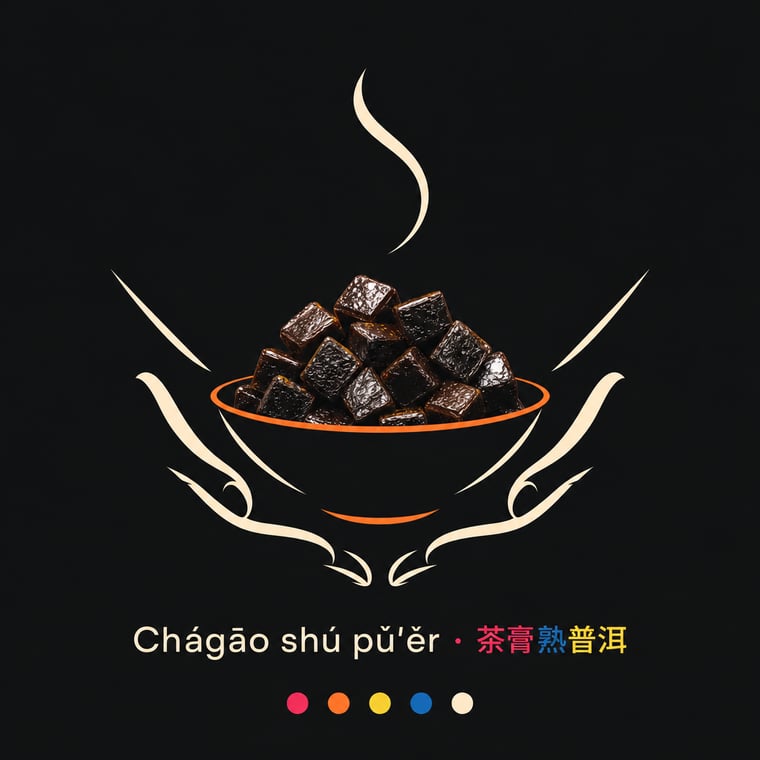 The design — Ripe Pu-erh Paste