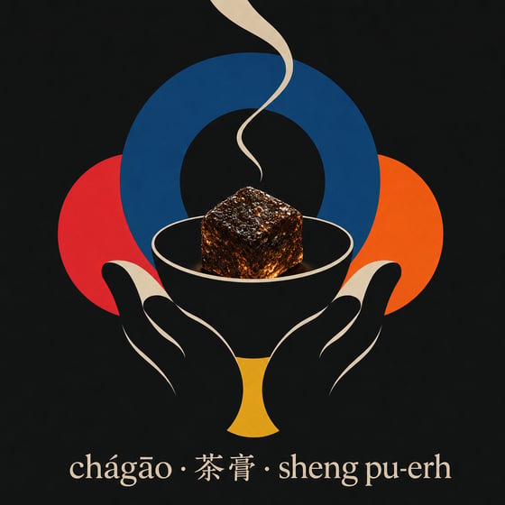 Raw Pu-erh Paste