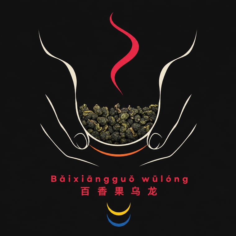 The design — Passion-Fruit Oolong